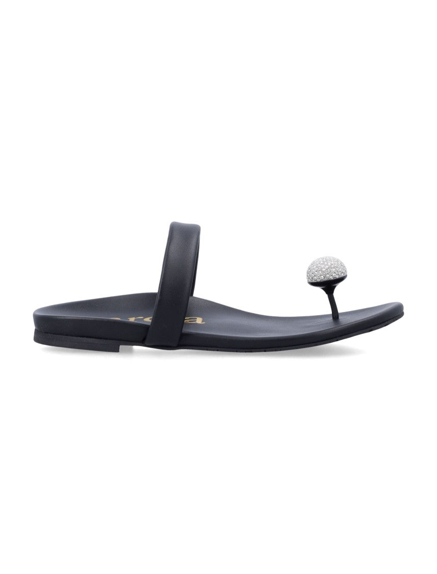 Pedro Garcia Bria Minimalist Textured Sandals