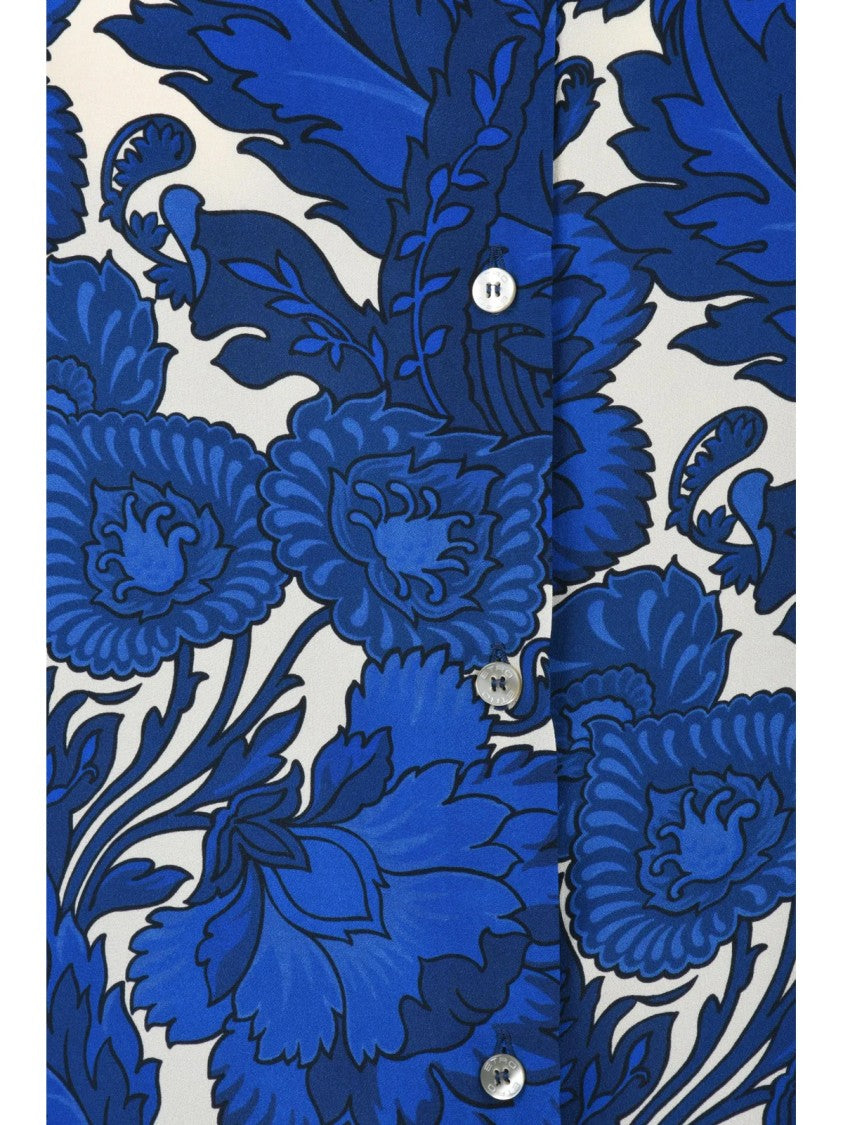 Etro Silk Shirt - Blue