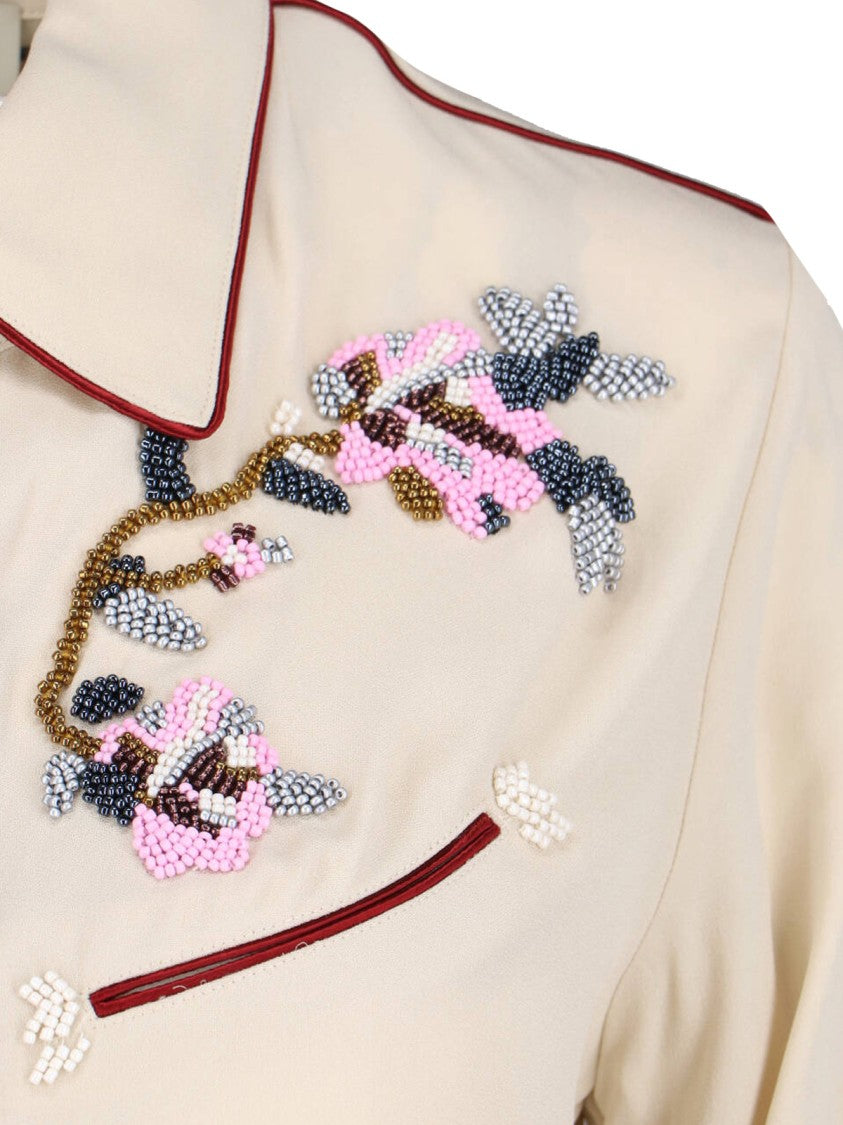 Isabel Marant Classic White Shirt With Structured Collar
