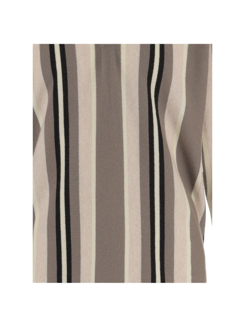 Guest In Residence Striped Cashmere Polo Shirt