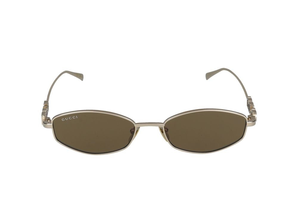 Gucci Sunglasses Gucci Gg1802s 005 Gold Gold Brown 55/18/145