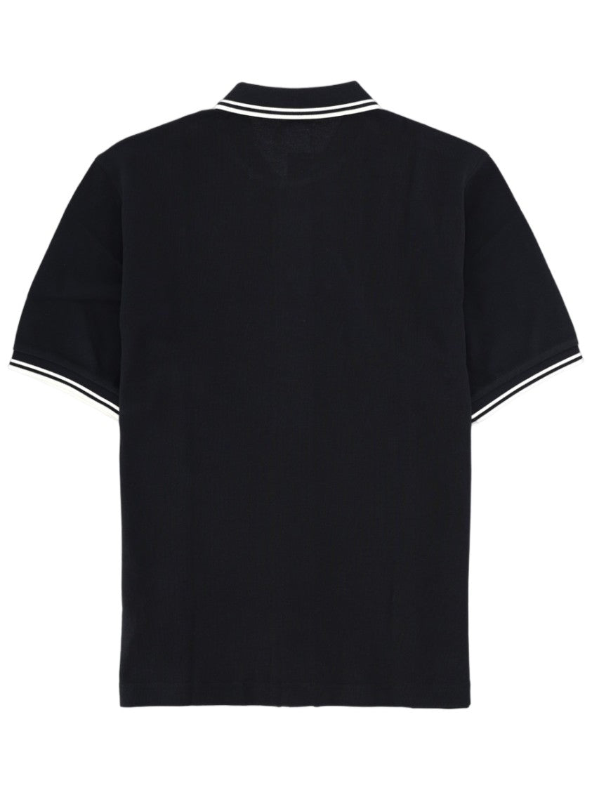 Fred Perry Short Sleeved Double Stripes Polo Shirt