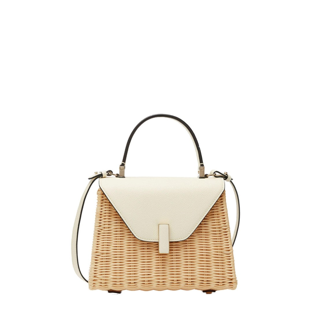 Valextra Iside Small Wicker Bag