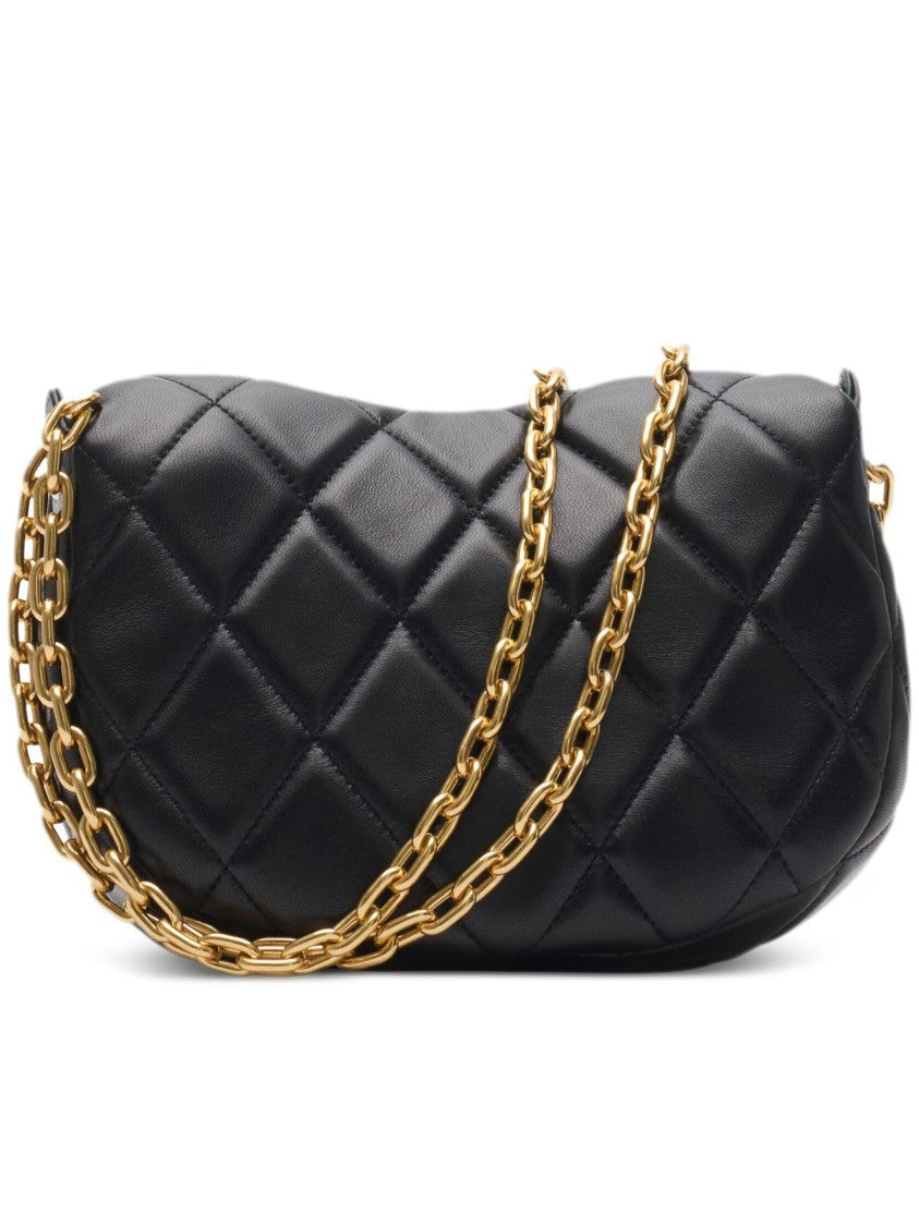 Burberry Quilted Rocking Horse Leather Shoulder Bag