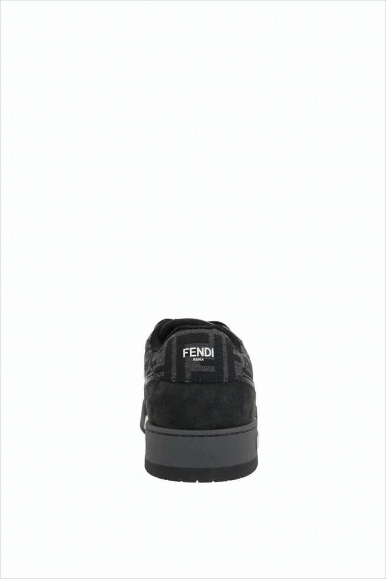 Fendi Tonal Monogram Pattern Low-Top Sneakers