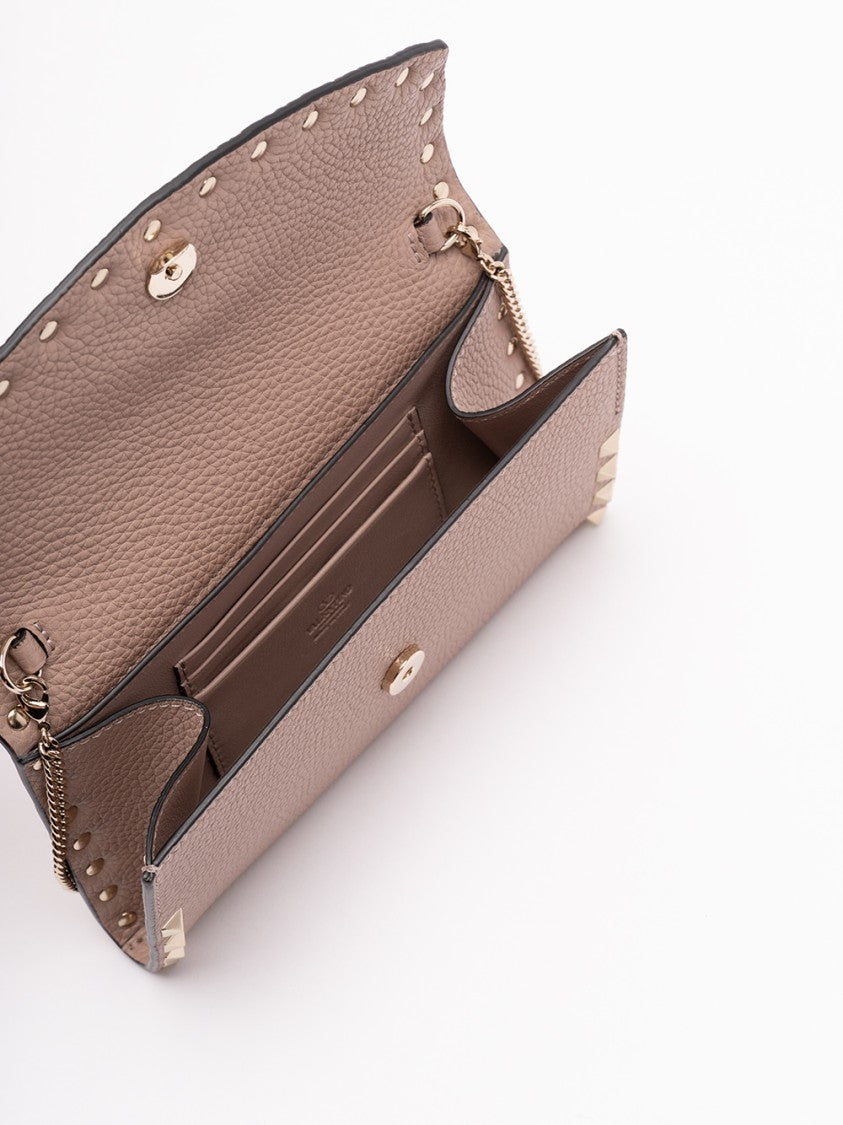 Valentino Garavani `Rockstud` Wallet With Strap