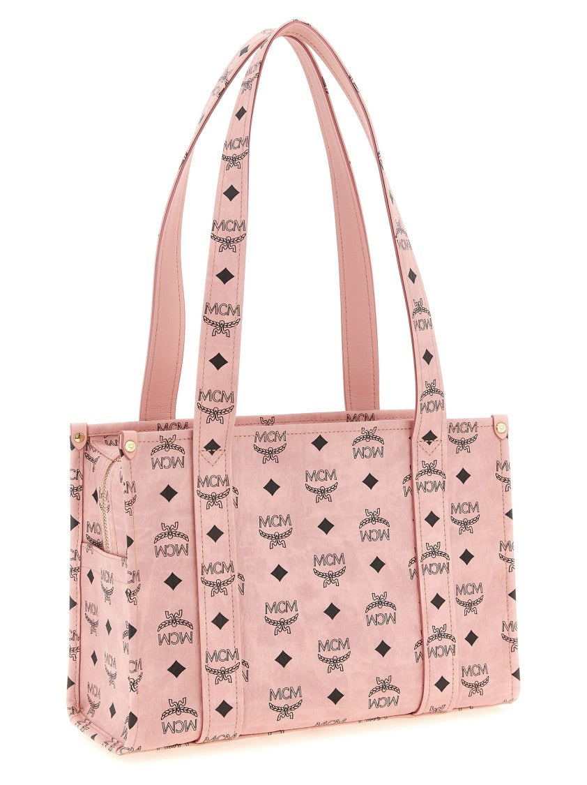 Mcm Aren School Tote' Shoulder Bag