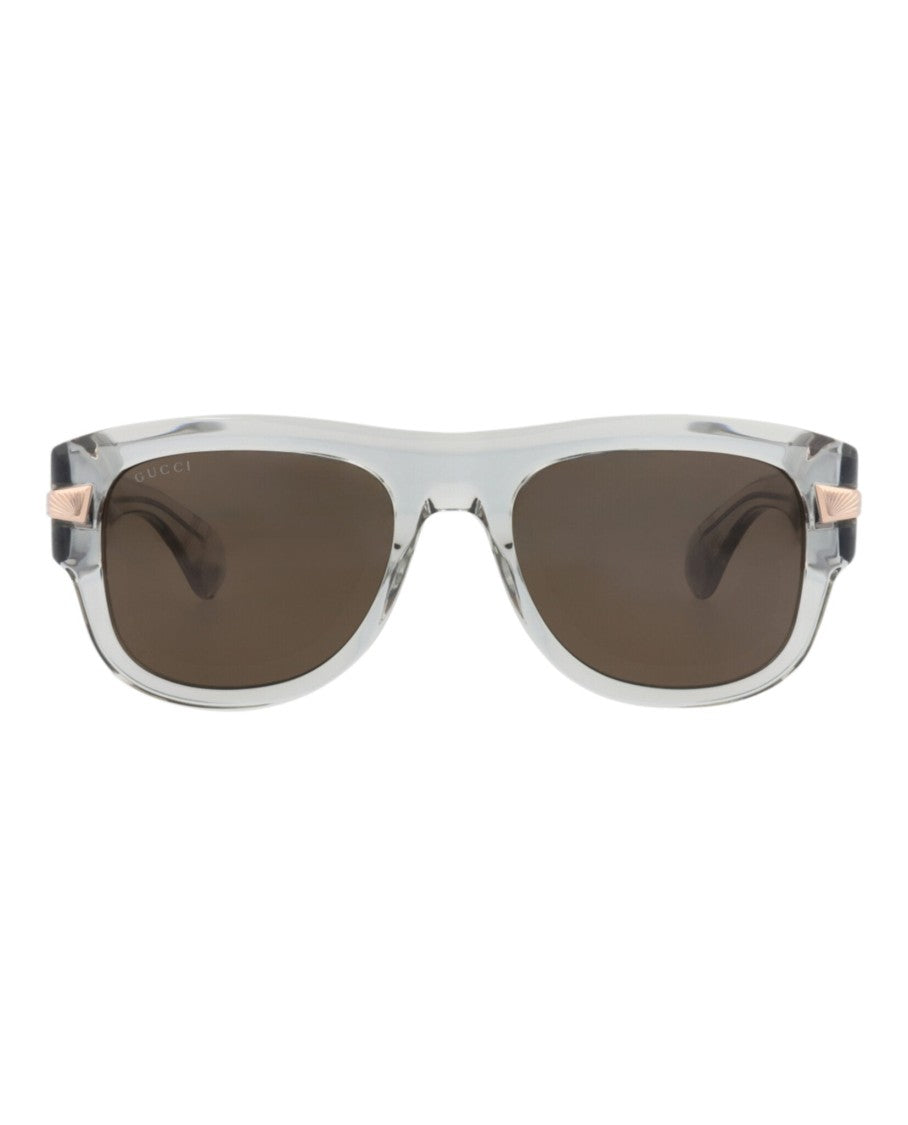 Gucci Square-Frame Recycled Acetate Sunglasses