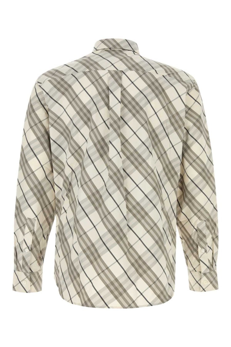 Burberry Embroidered Poplin Shirt