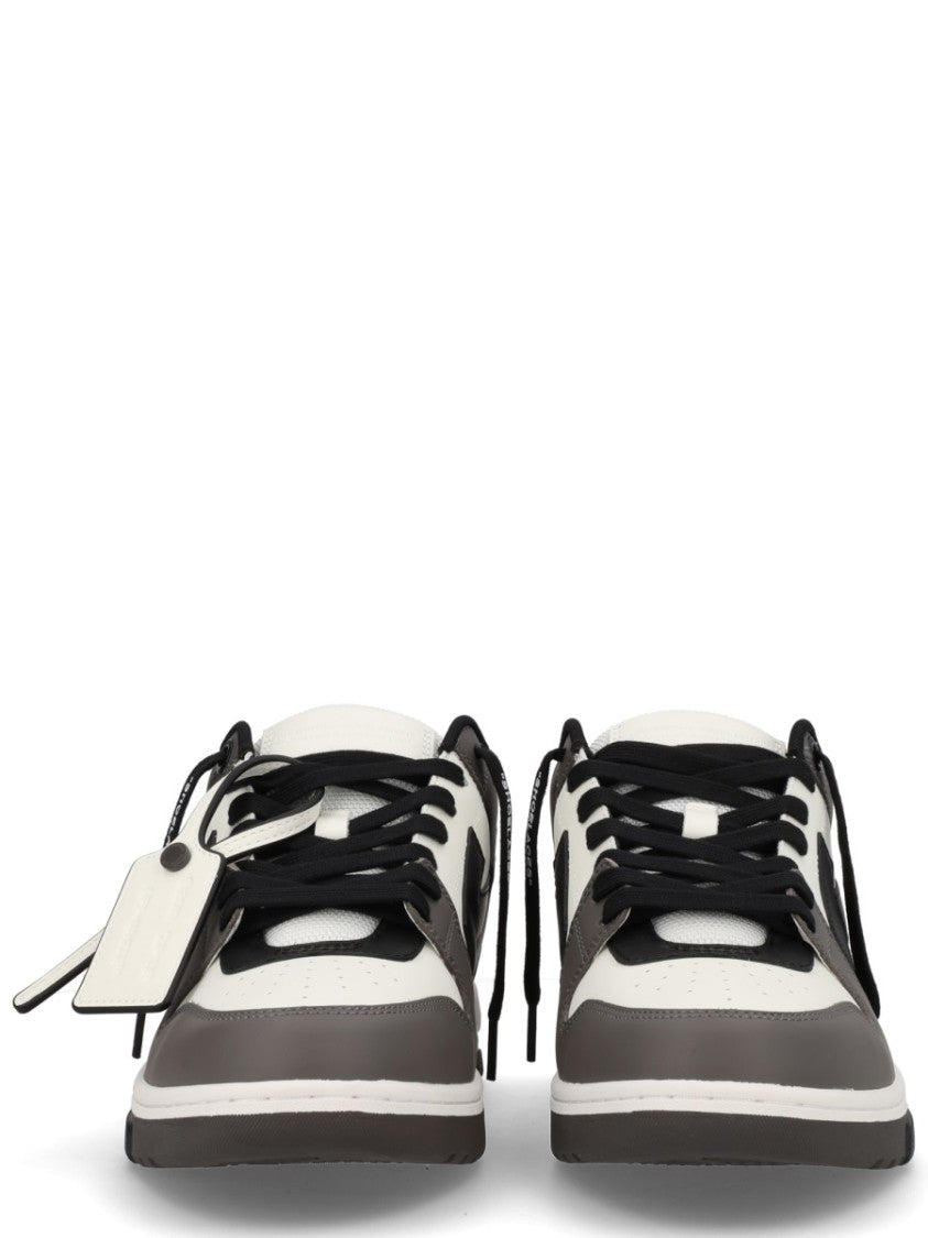 Off-White Grey Out Of Office Black Arrow Sneakers