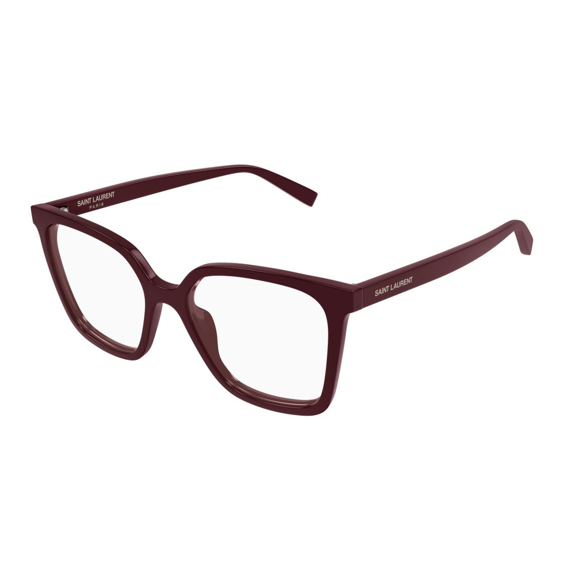Saint Laurent Oversized Square Frame Sunglasses In Recycled Acetate