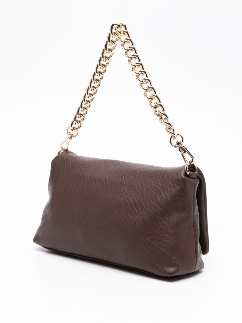 Liu Jo Rectangular Shoulder Bag With Metallic Clasp