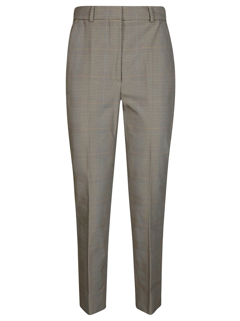 Sportmax Tailored Check Pants With Slim Fit