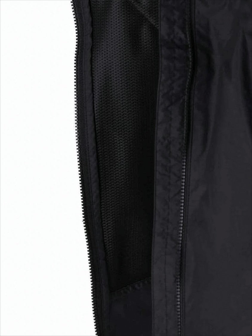 Goldwin Black Lightweight Jacket With Zipper Closure