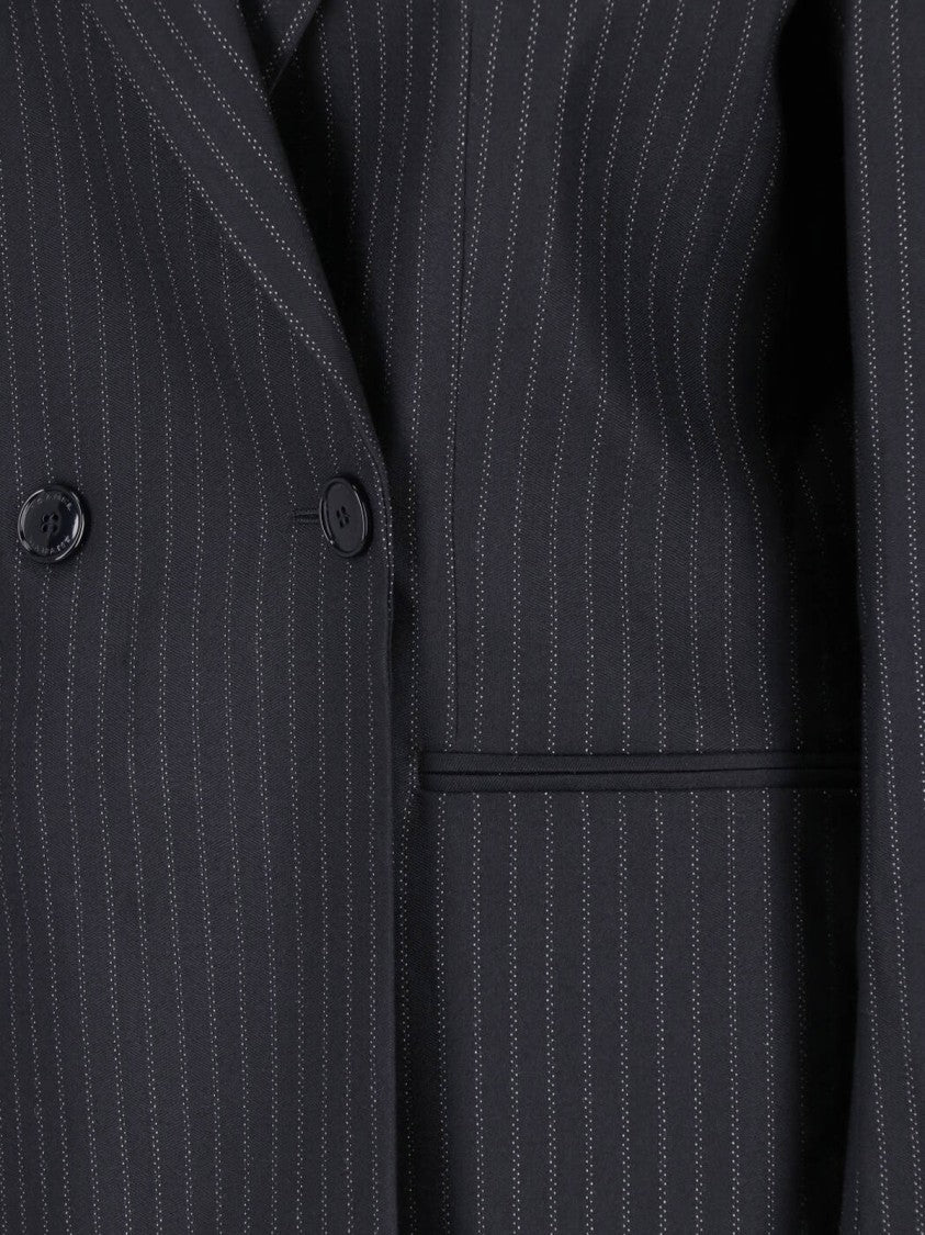 Isabel Marant Ranya Double-Breasted Tailored Wool Blazer