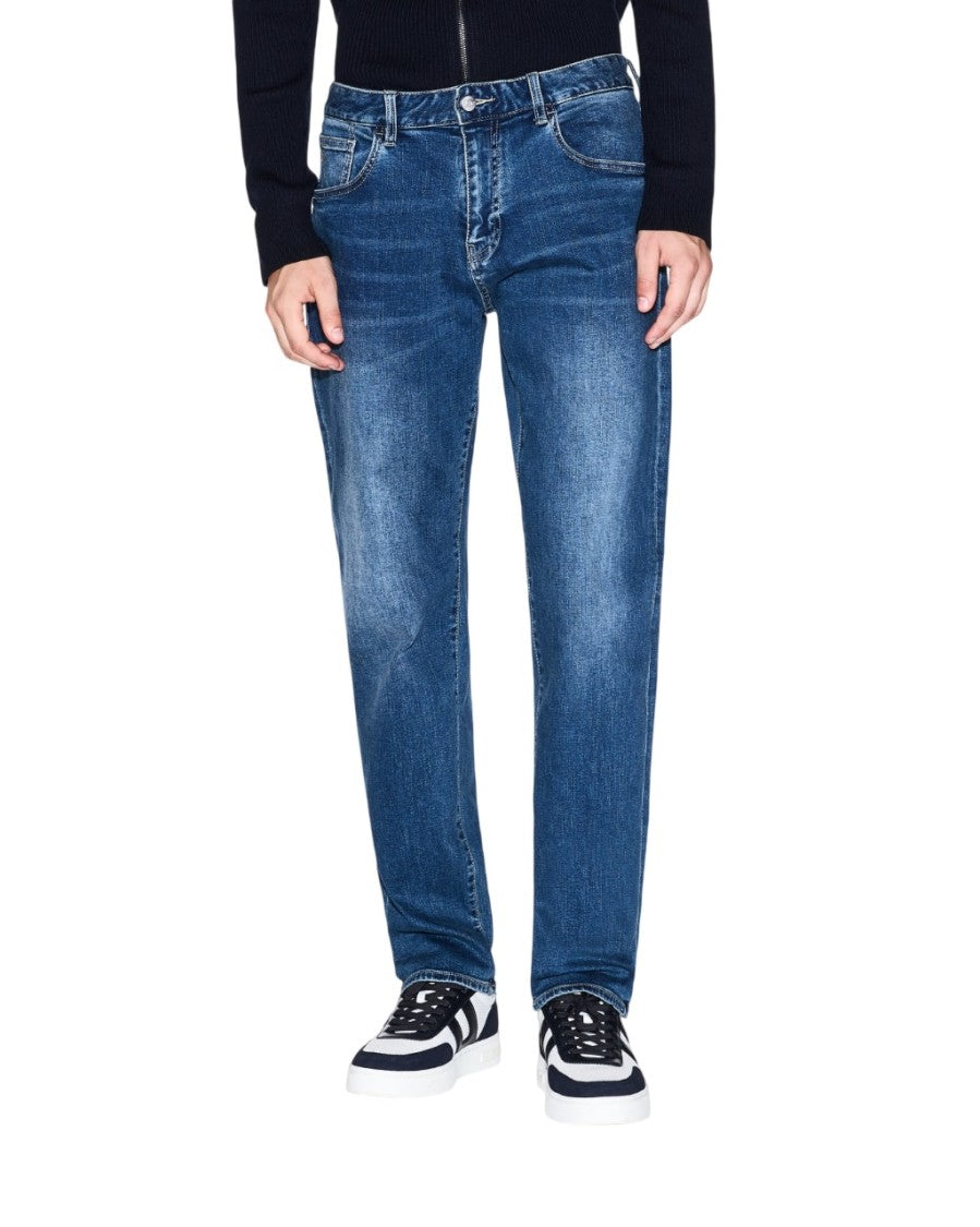 Armani Exchange Light Blue Slim Fit Jeans