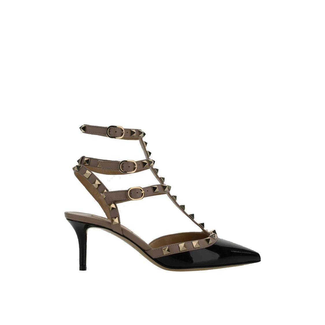 Valentino Garavani Rockstud Ankle Strap Pumps