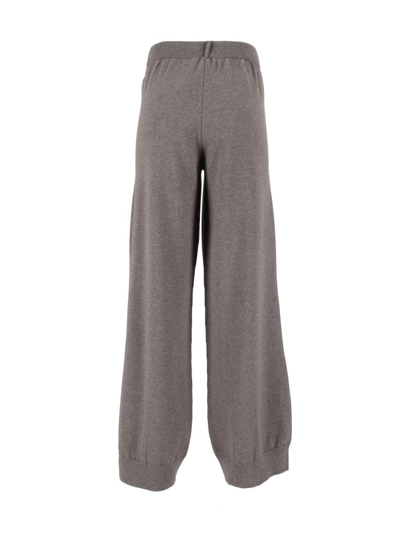 Fabiana Filippi Platinum Falcon Relaxed Fit Jogging Sweatpants