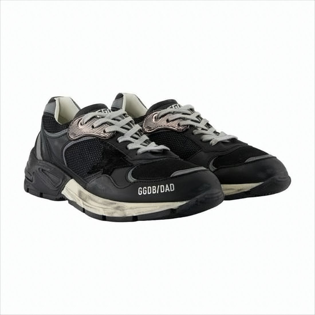 Golden Goose Suede And Mesh High-Top Sneakers