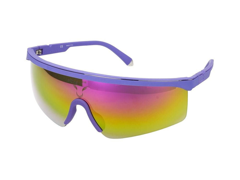 Police Eyeglasses Police Spla28 9Ugx Violet W/Rubberizedized Paint 0/1/115
