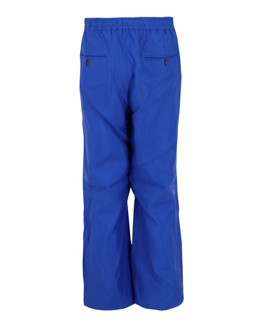 Ferragamo Athletic Silk Track Pants