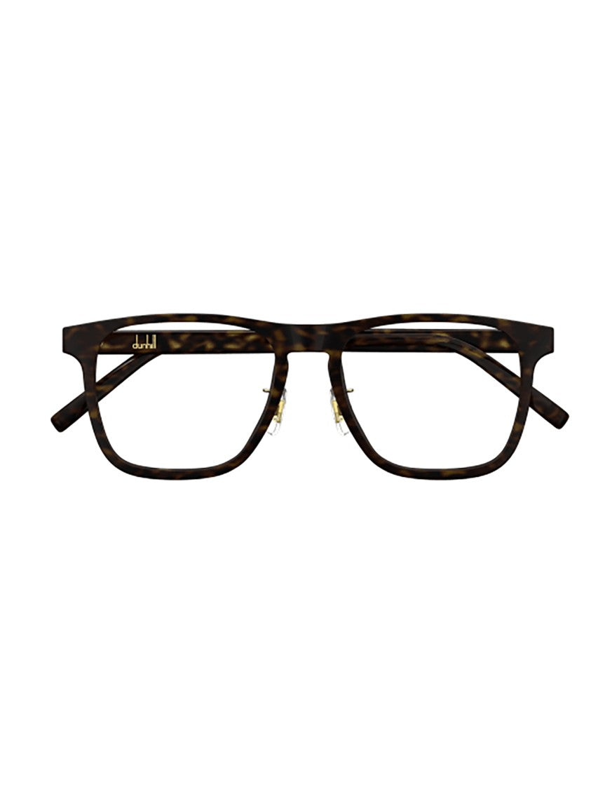 Dunhill Tortoiseshell Du0096oa Rectangular Gold Sunglasses