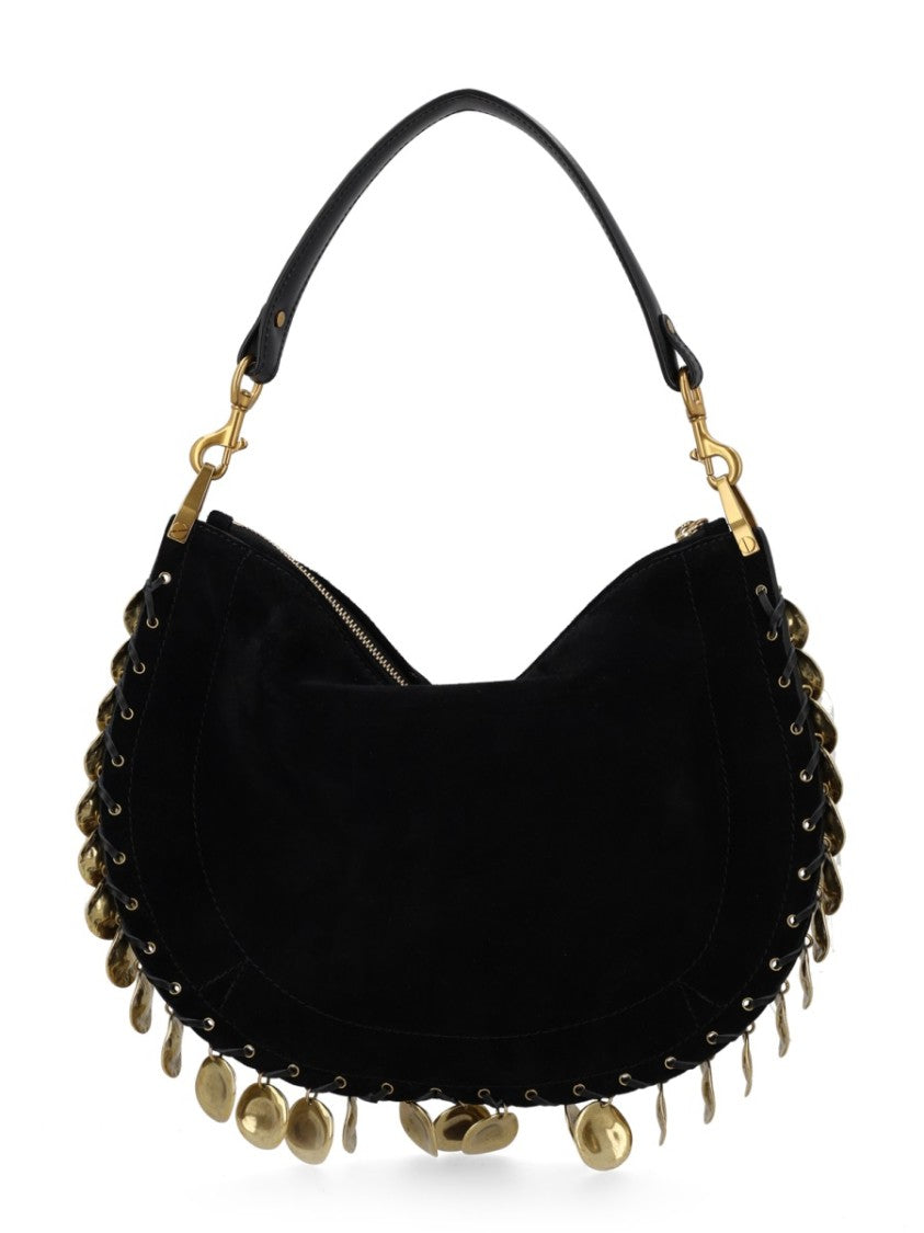Isabel Marant Crescent-Shaped Calf Leather Shoulder Bag