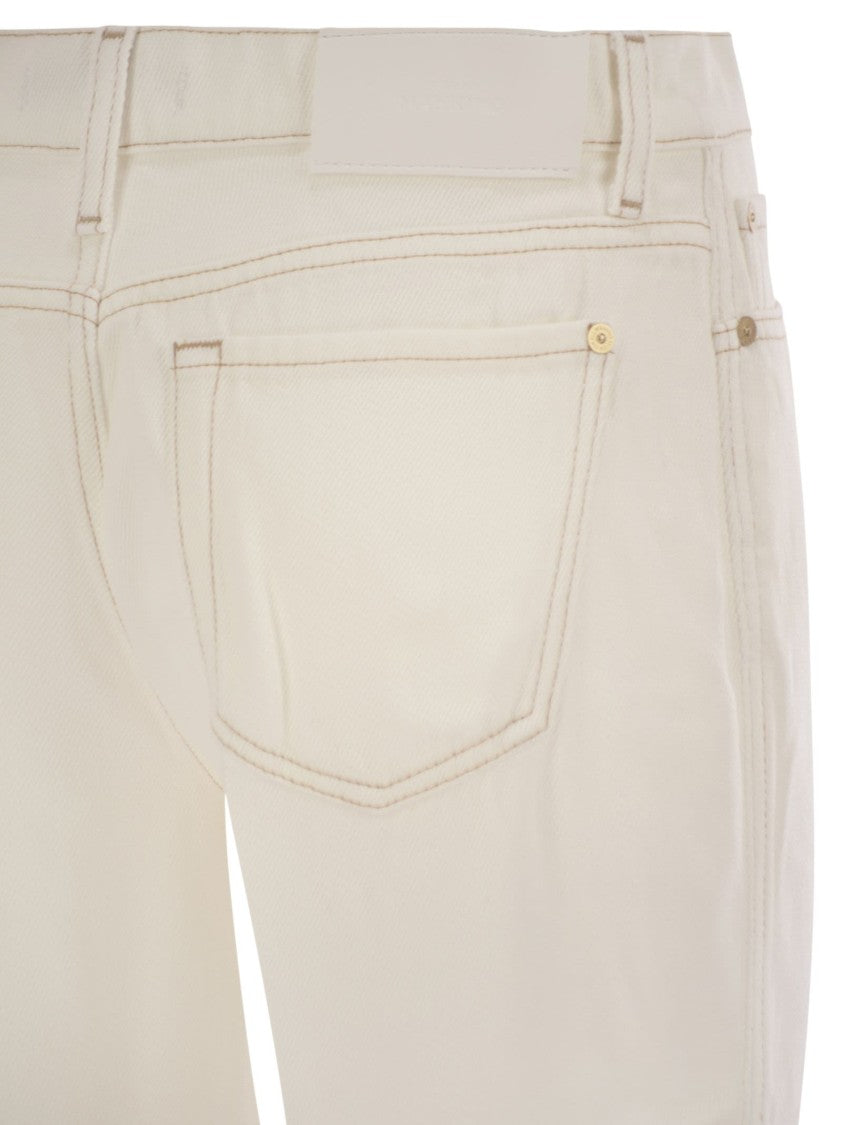 7 For All Mankind Modern Dojo Tailorless - High Waisted Flared Jeans