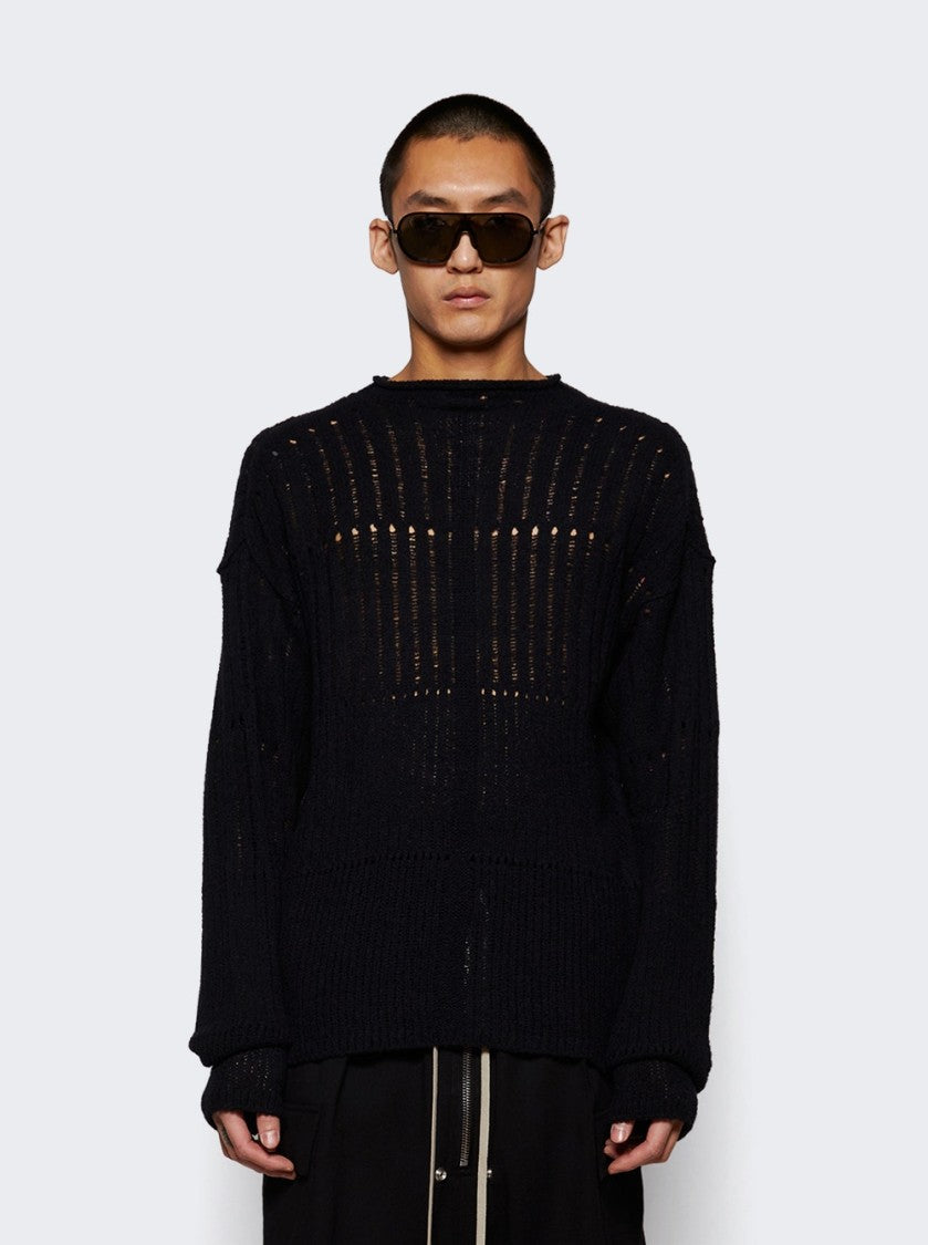 Rick Owens Oversized Pull Sweater Black
