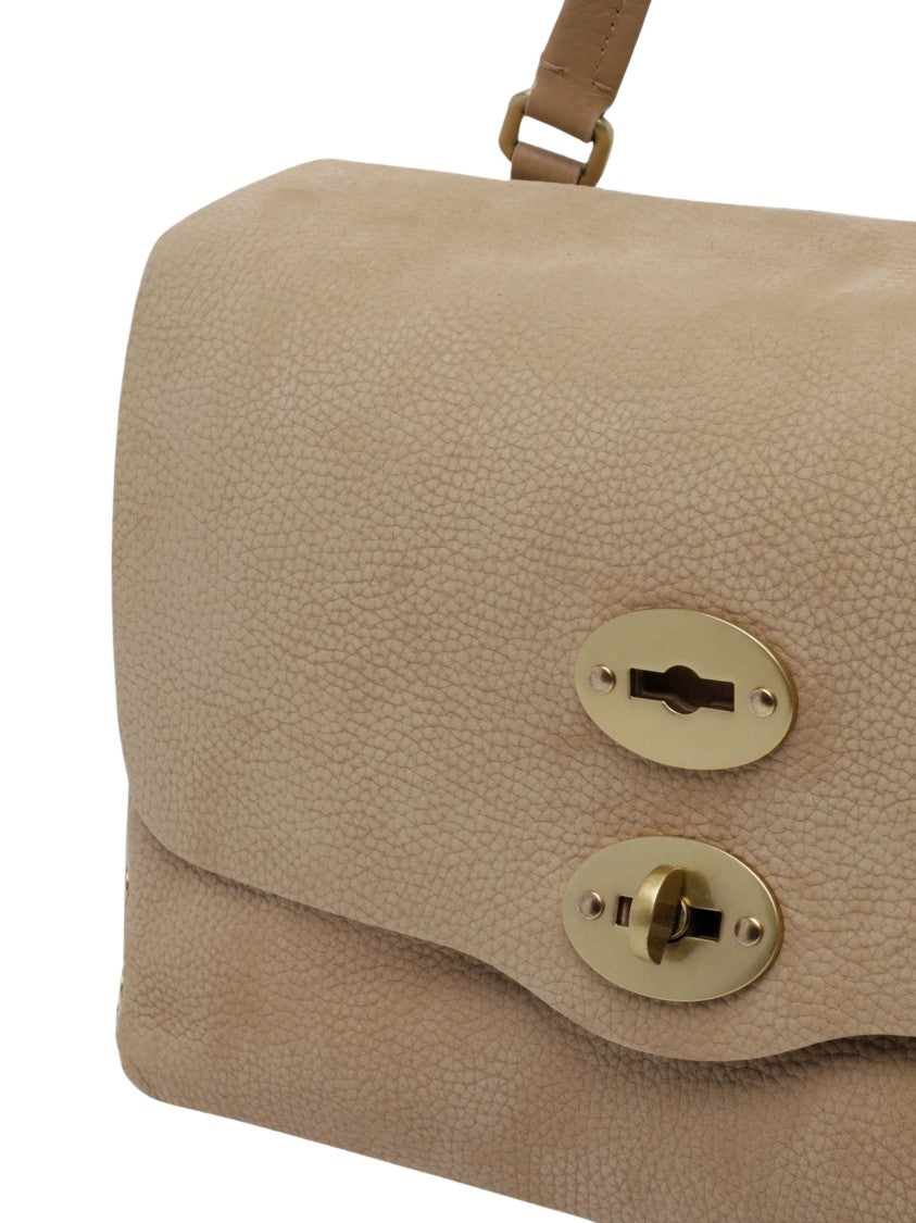 Zanellato Postina Jones Nabuk Nubuck Shoulder Bag