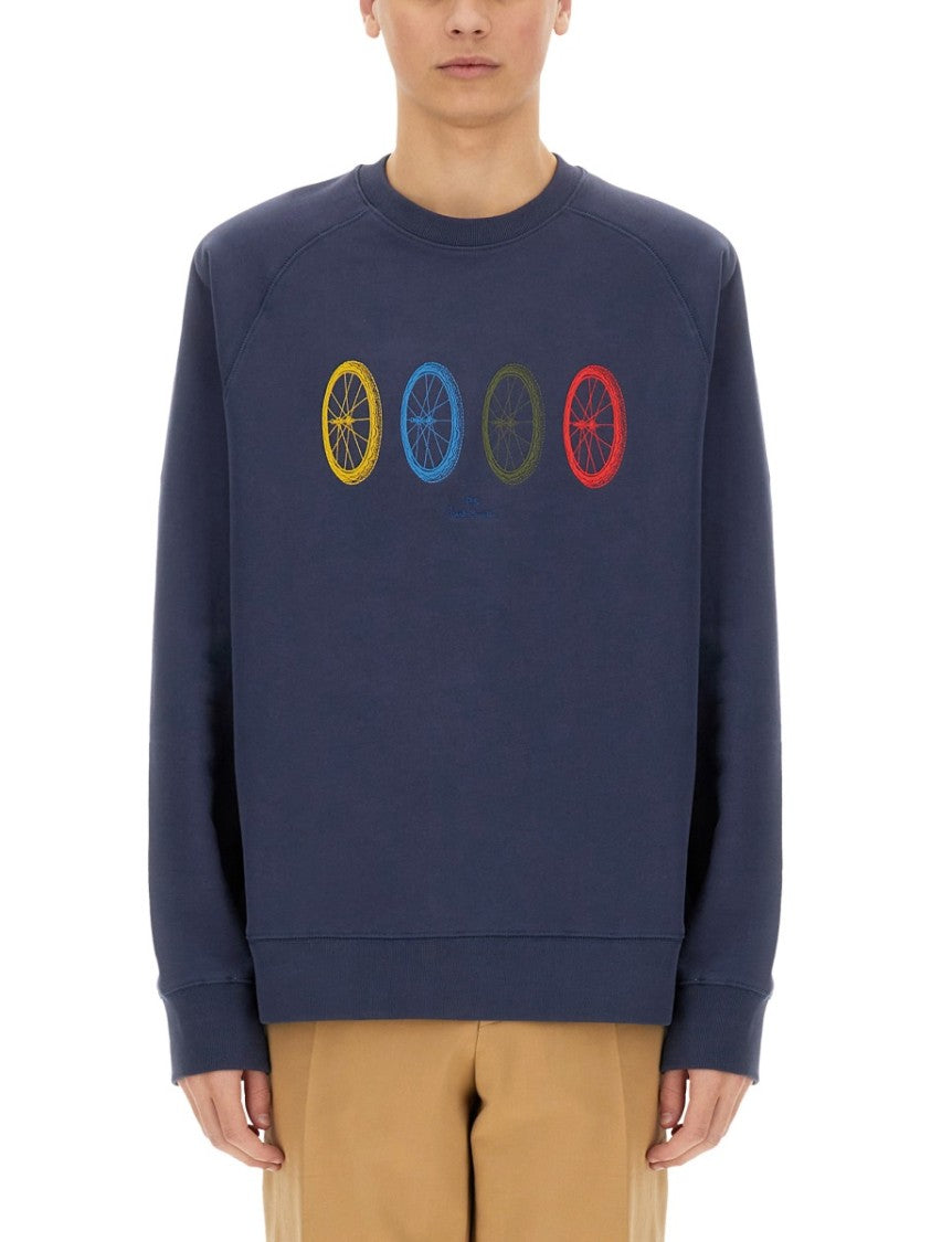 Ps Paul Smith "Bike Wheel" Sweatshirt