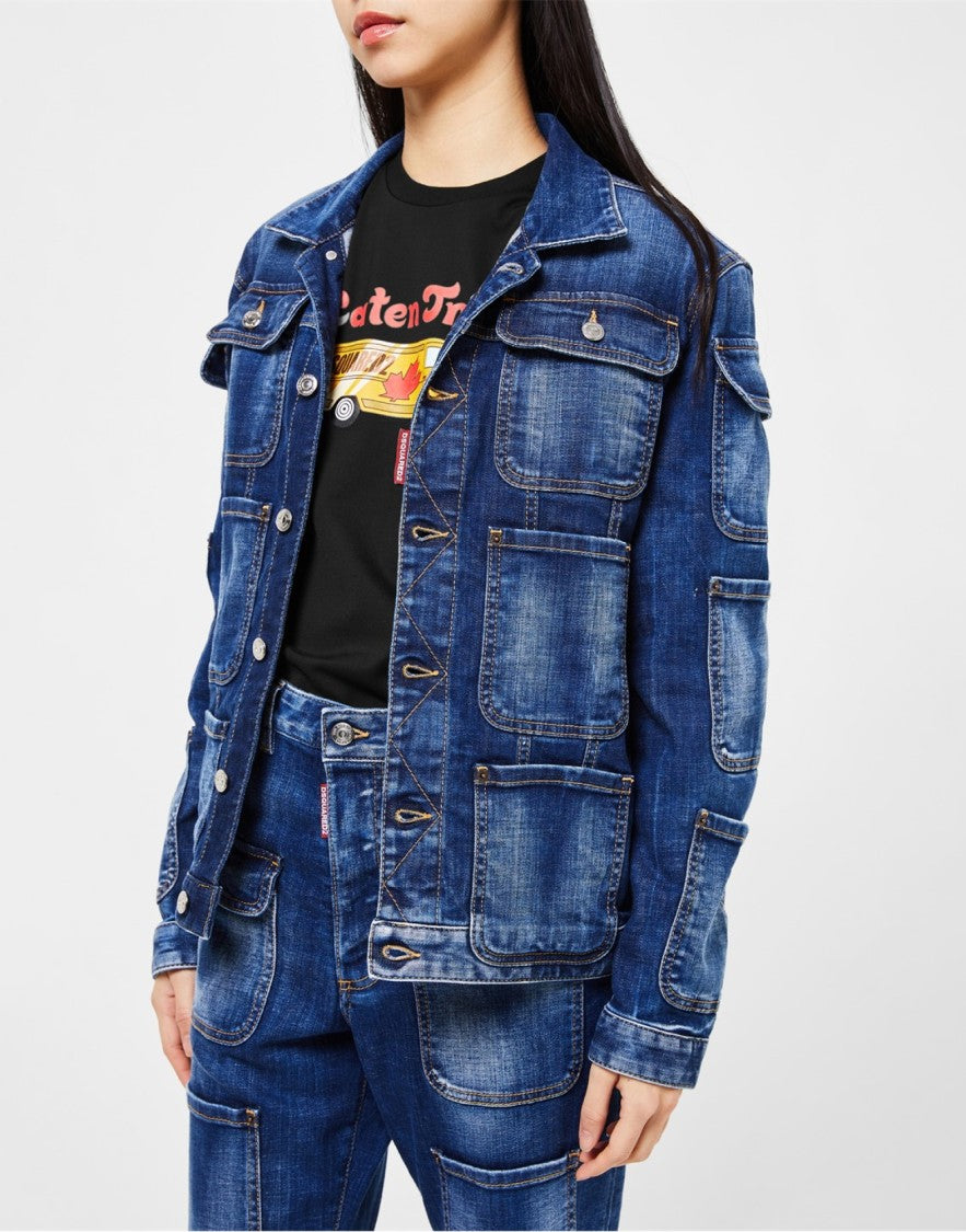 Dsquared2 Tactical Jean Denim Jacket