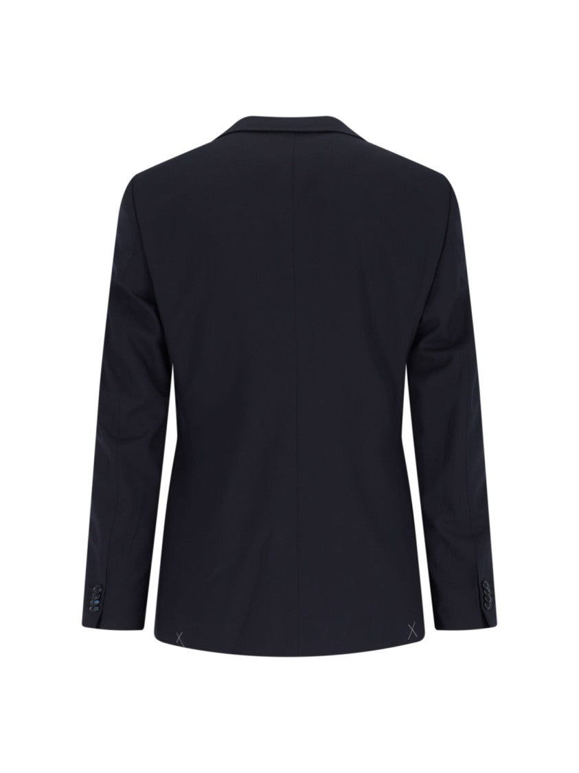 Giorgio Armani Navy Virgin Wool Tailored Suit