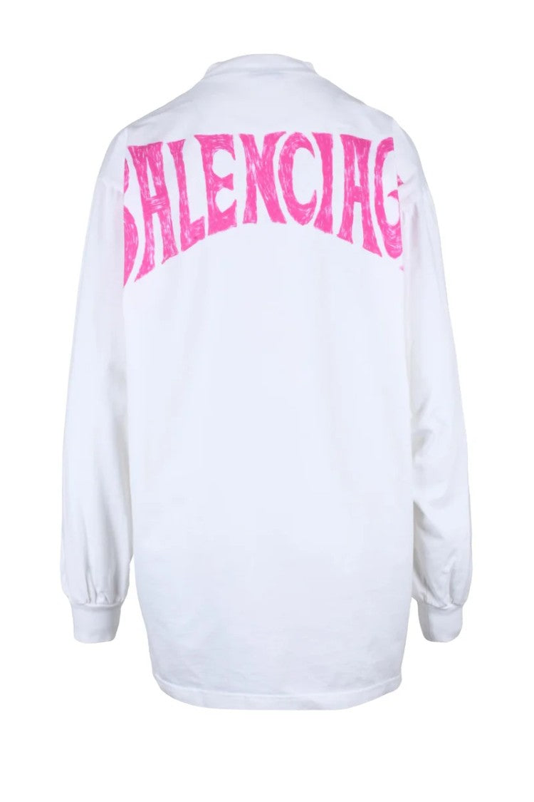 Balenciaga Oversize T-Shirt - White