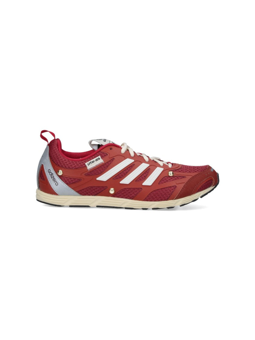 Adidas "Adizero Pr" Sneakers, In Red Mesh