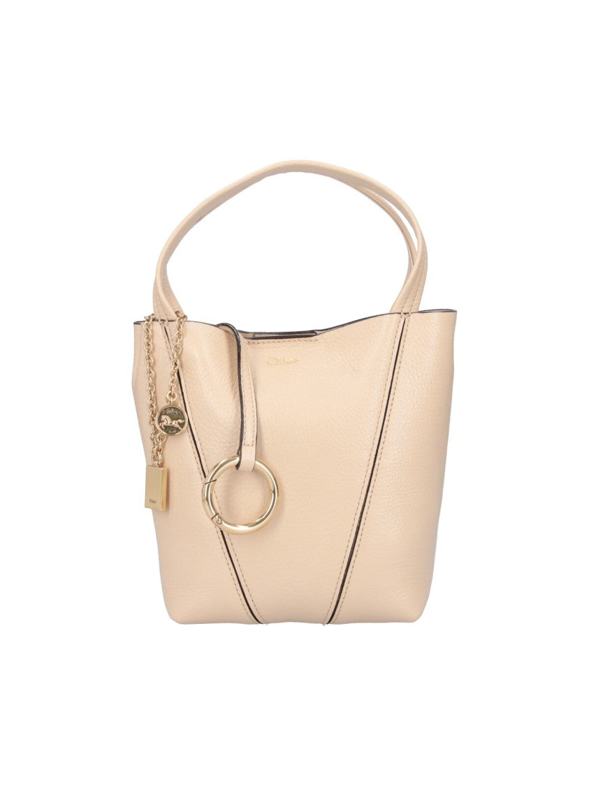 Chloé Structured Handbag With Gold-Tone Accents