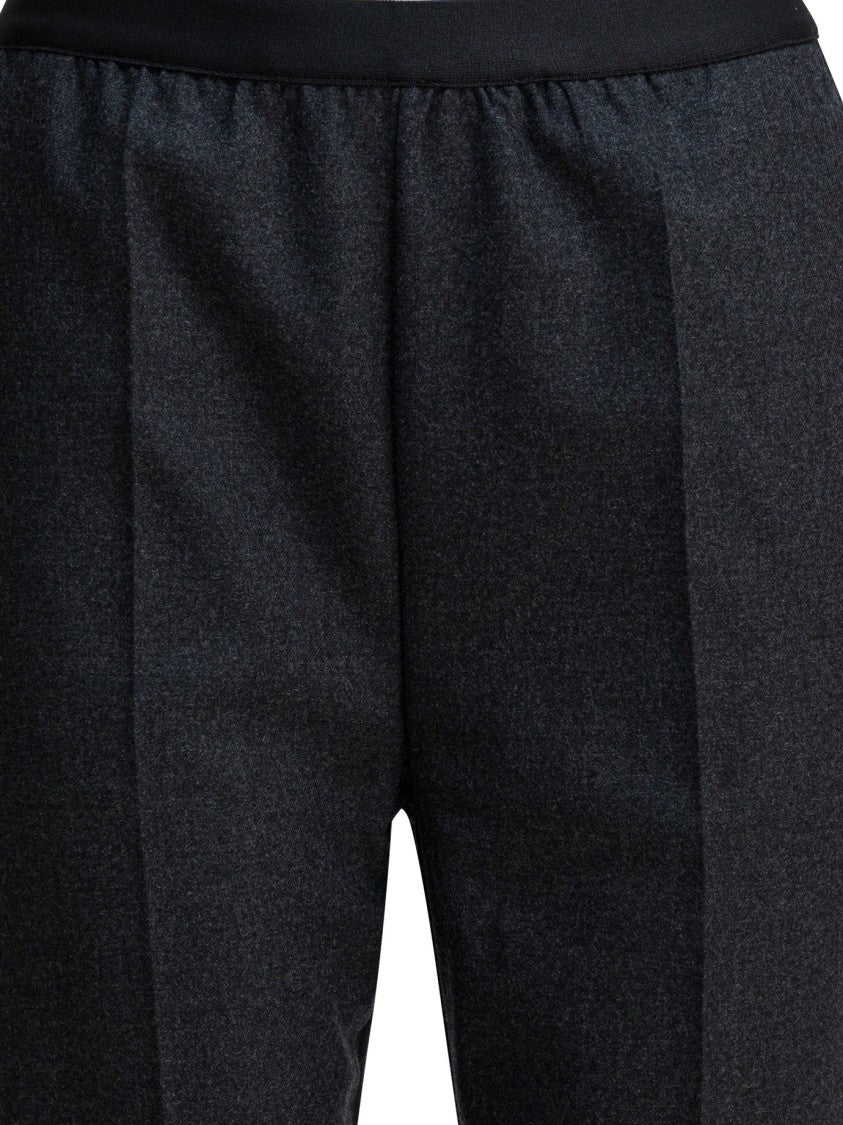 Maison Margiela Straight-Leg Pants With Mid-Rise Fit And Distinctive Topstitching