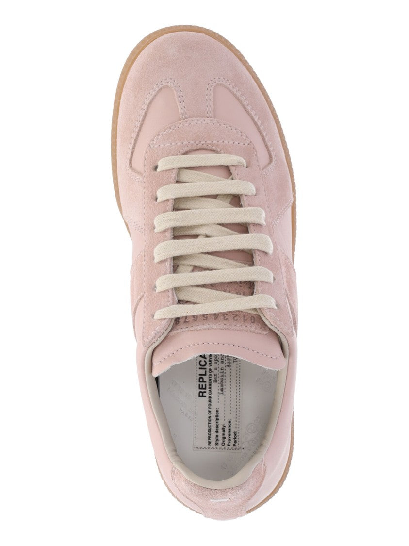 Maison Margiela Low-Top Sneakers With Suede Detail