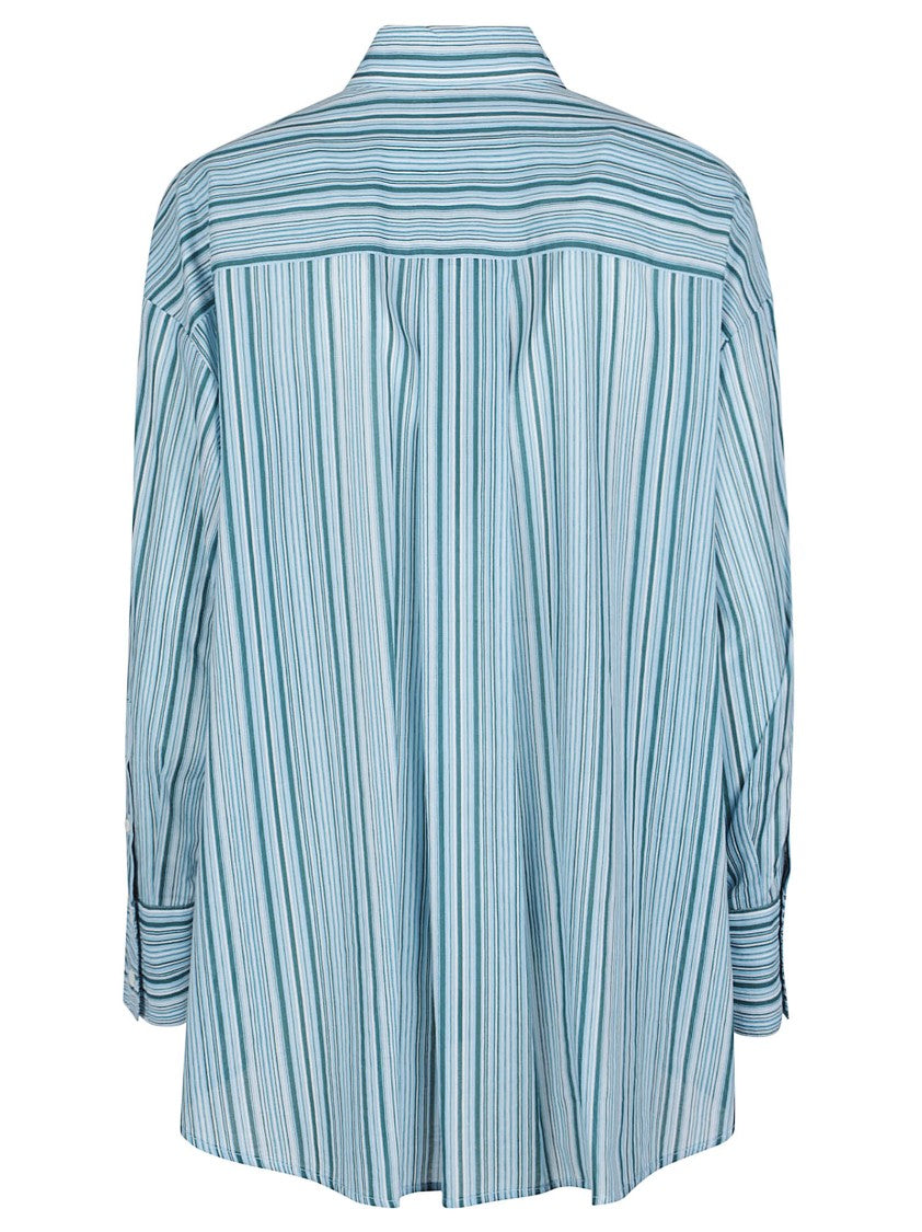 Pinko Cheyanne Striped Button Down Shirt