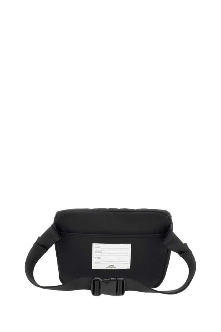A.P.C. Belt Bag In Durable Technical Ripstop Fabric With Adjustable Belt