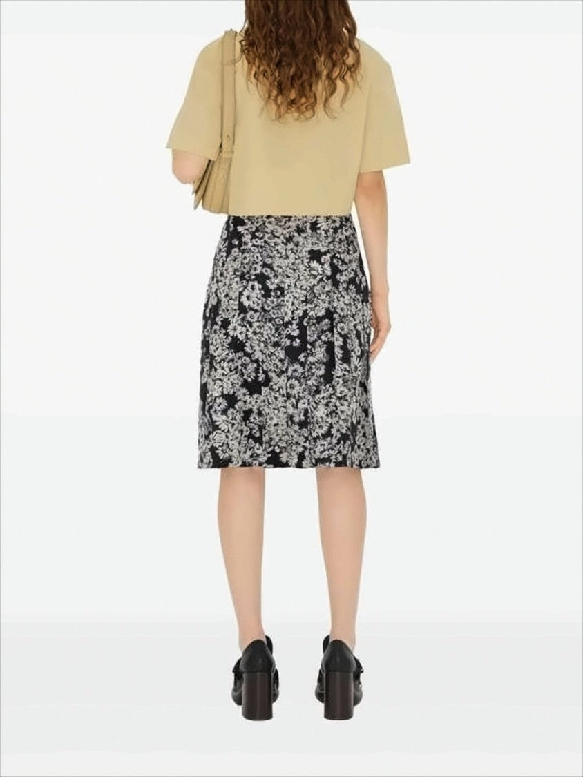 Burberry Cropped Short-Sleeved Shirt With Classic Collar