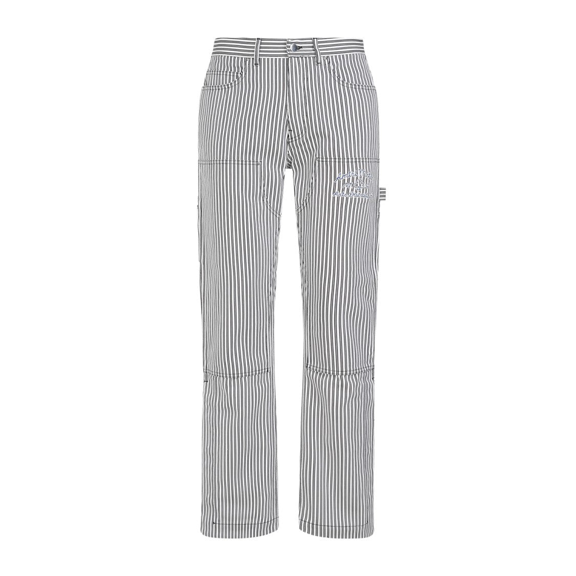 Amiri Black Cotton Motors Carpenter Pant