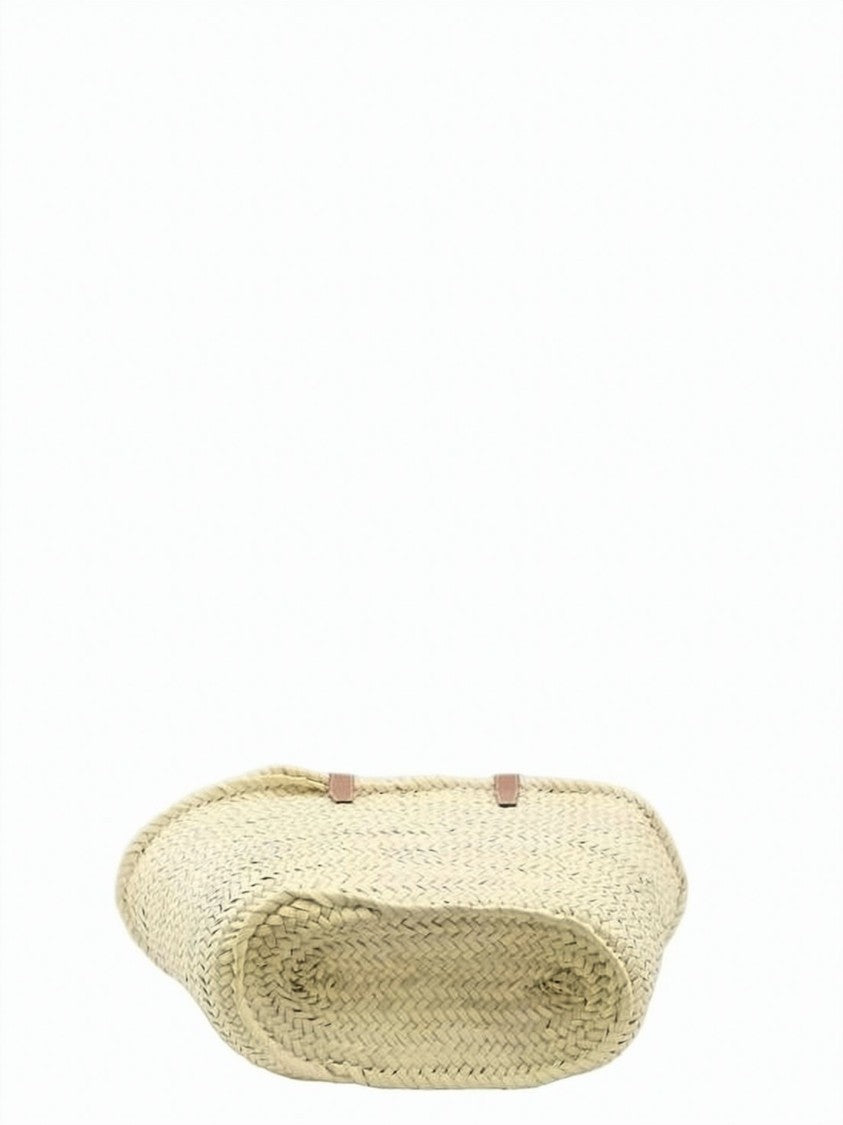 Celine Woven Raffia Tote Bag