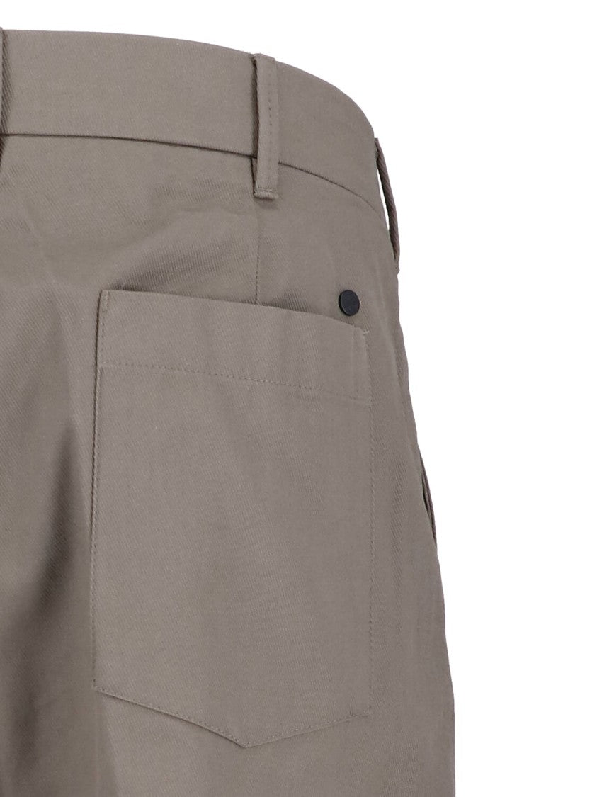 Closed Green Blomberg Wide Leg Trousers