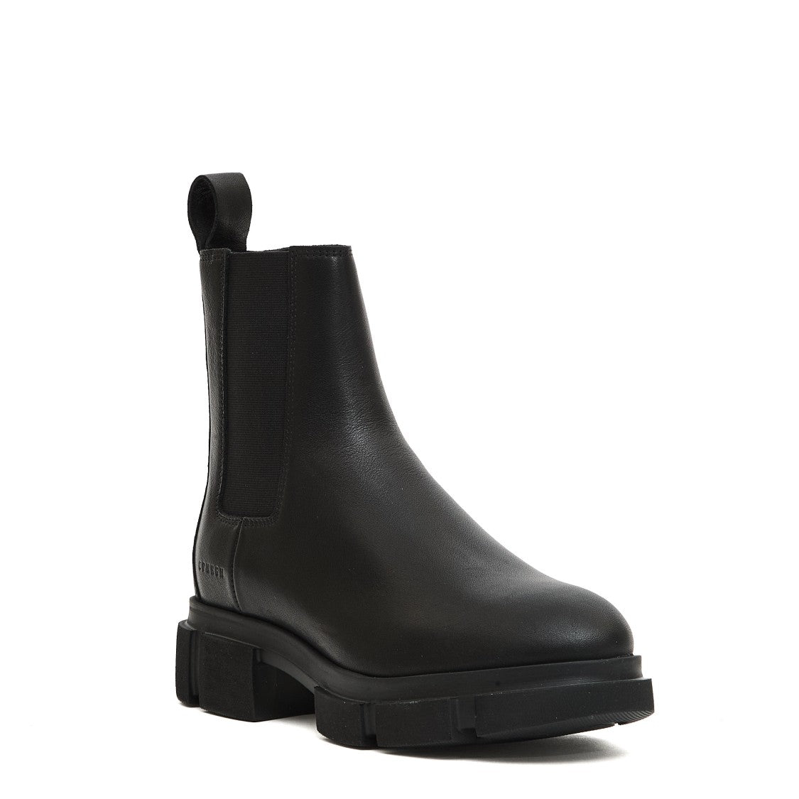 Copenhagen Black Leather Ankle Boot