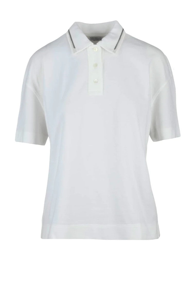 Brunello Cucinelli Polo Shirt - White