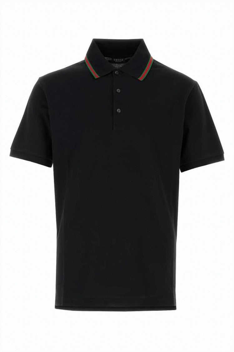 Gucci Short-Sleeved Polo Shirt With Classic Collar