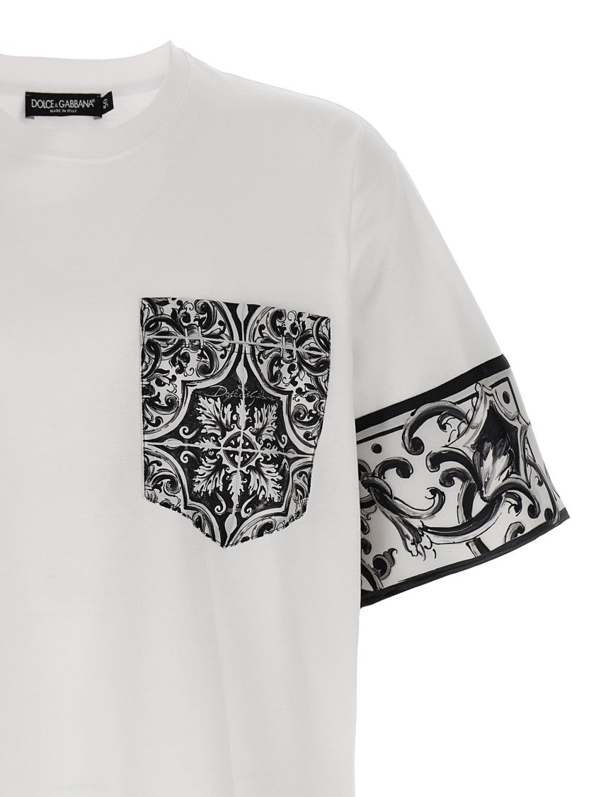 Dolce & Gabbana Maiolica' Print T-Shirt