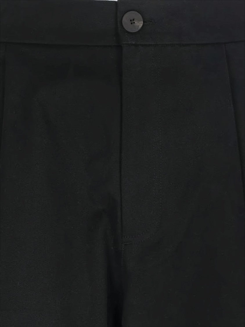 Studio Nicholson Wide-Leg Cropped Pants With High Waist