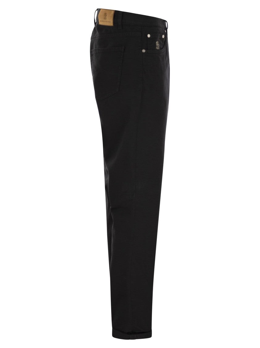 Brunello Cucinelli Five-Pocket Traditional Fit Trousers
